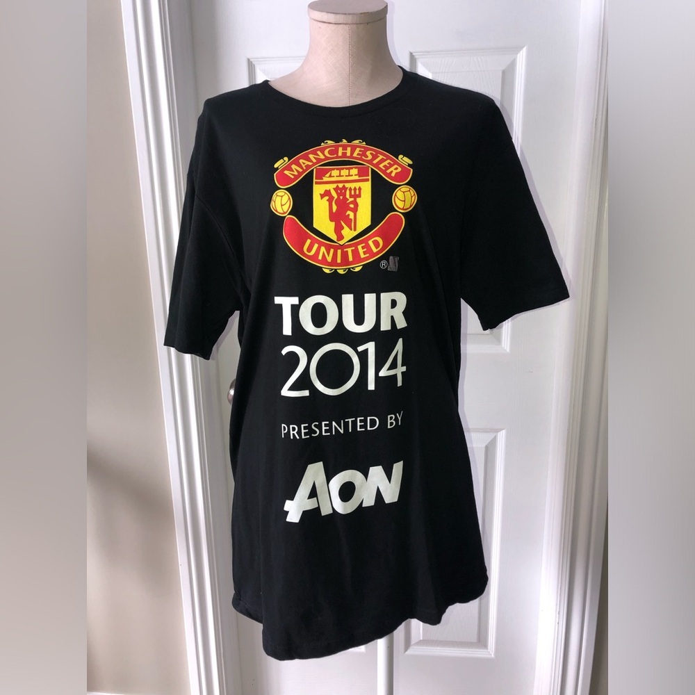 Manchester United Tour 2014 Black T-Shirt
